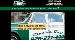 Desktop Screenshot of classytaxi.net